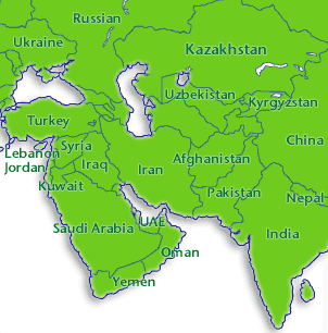 NorthEastAsia map